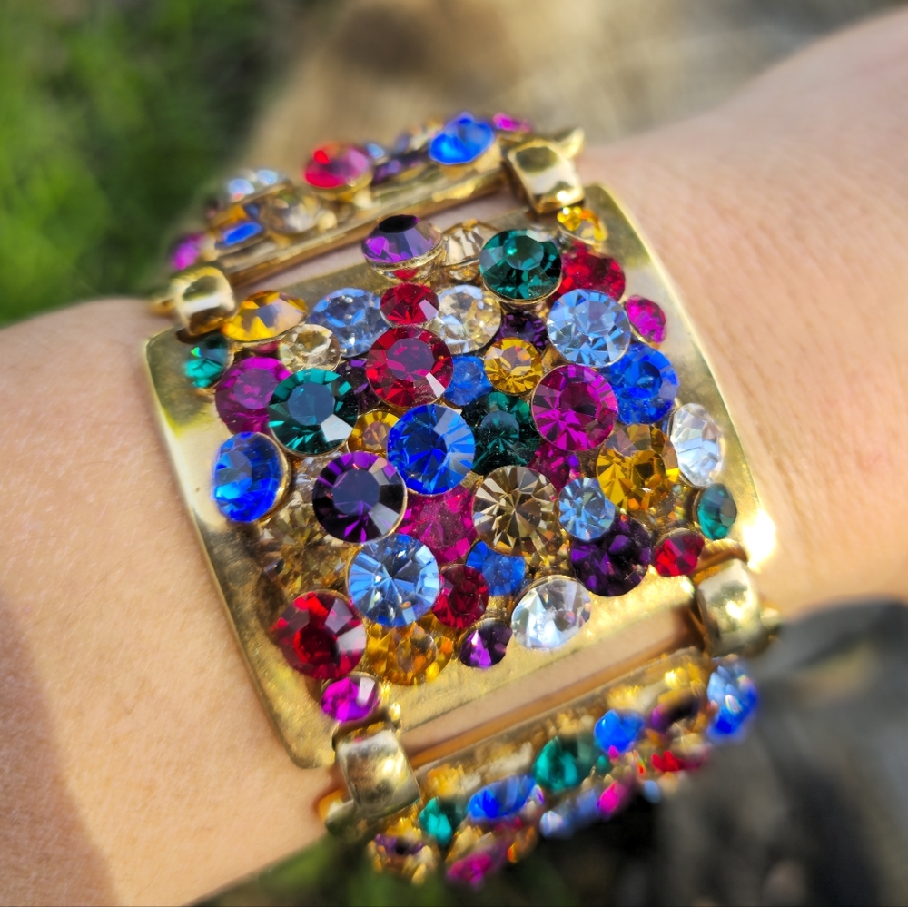 Rare Stunning Vintage KATE SPADE Statement Bracelet